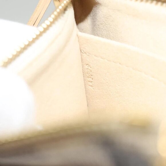 LOUIS VUITTON Damier Azur Pochette Mira MM Accessory Pouch N63078 LV Auth 126086 - Picture 3 of 16